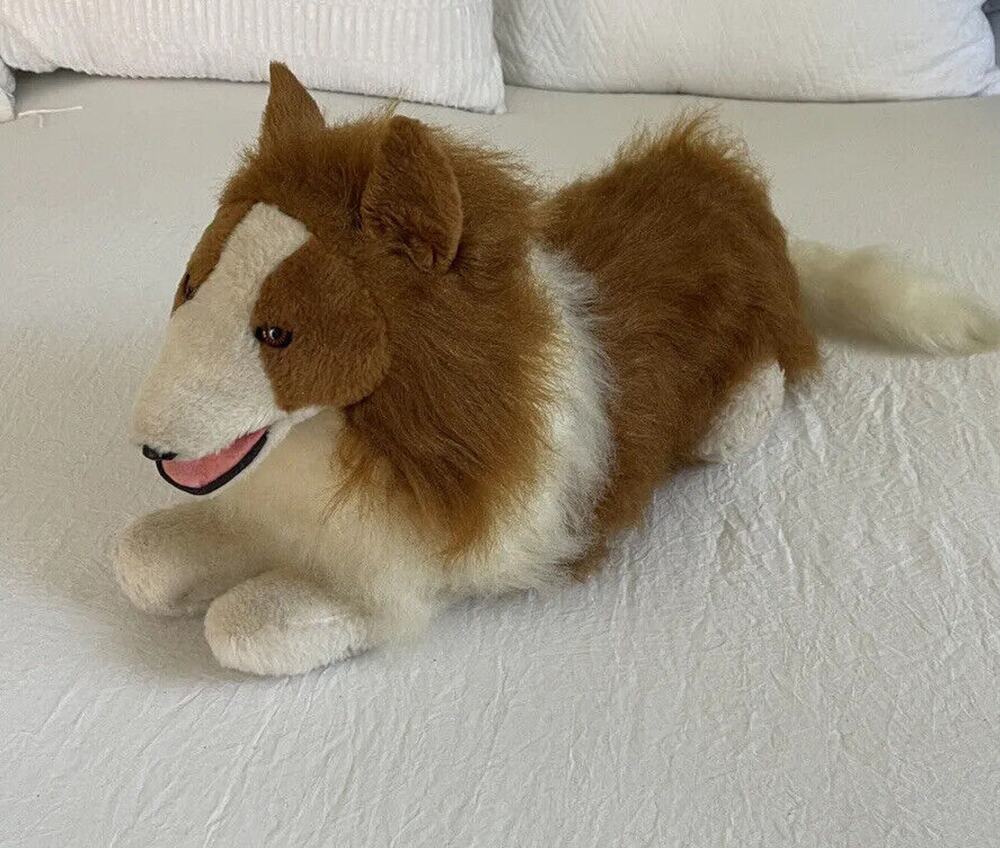 Rare Vintage Knickerbocker Lassie Plush Toy Dog Animals Of Distinction